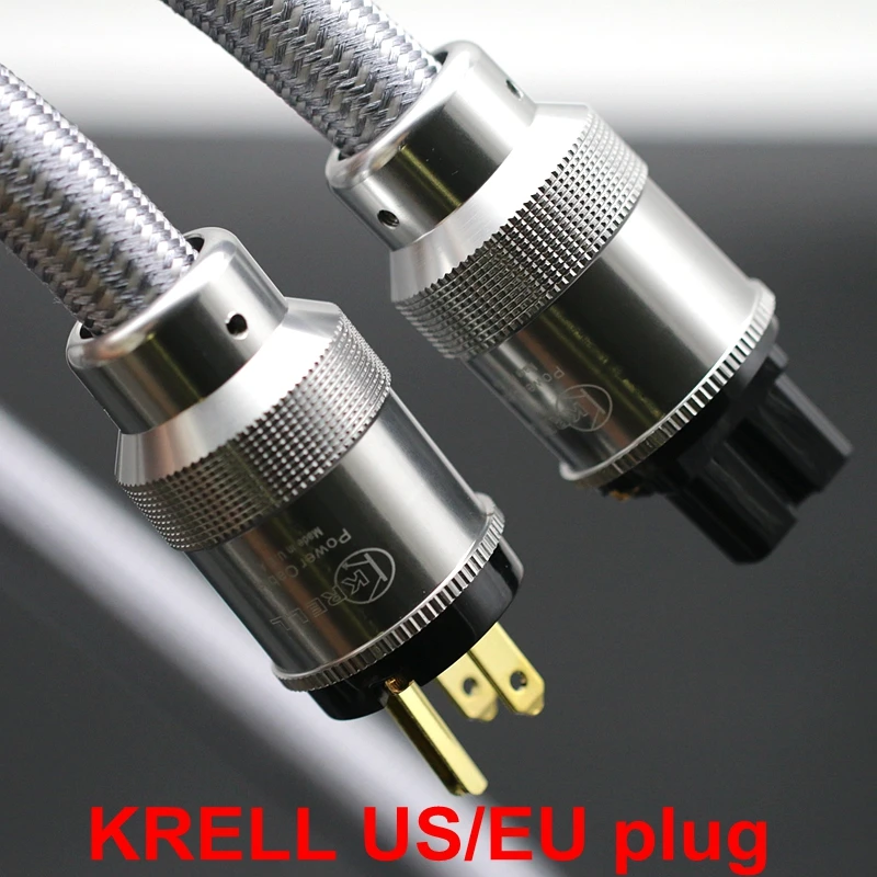 HI Fi krella энтузиаст класс OCC шнур питания END уровень EUA/EU/AU штепсельная вилка AC кабель