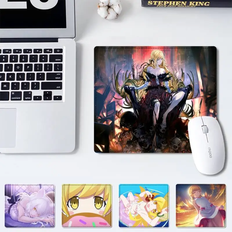 

Лидер продаж, коврик для мыши Monogatari, коврик для клавиатуры, настольный прочный Настольный коврик для мыши, резиновый игровой маленький ковр...