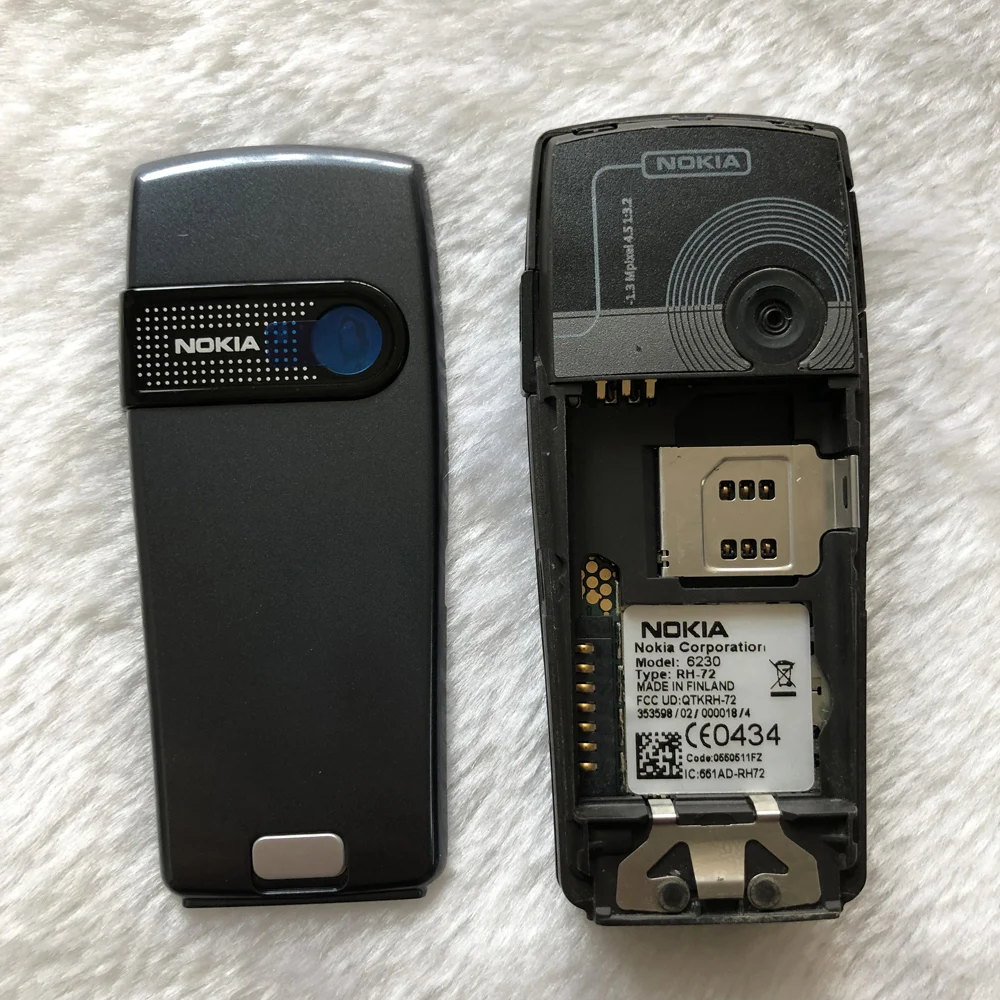 Мобильный телефон Nokia 6230 разблокированный GSM трехдиапазонный классический бар телефон Восстановленный мобильный телефон+ подарок