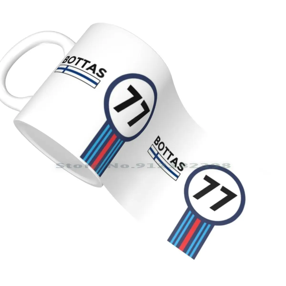 2015-#77 Bottas [V2] керамические кружки кофейные чашки Кружка для молока и чая гоночная