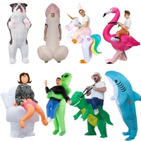 new design adult inflatable dinosaur costume kid alien sumo bear halloween christmas party cosplay costumes blow up dresses