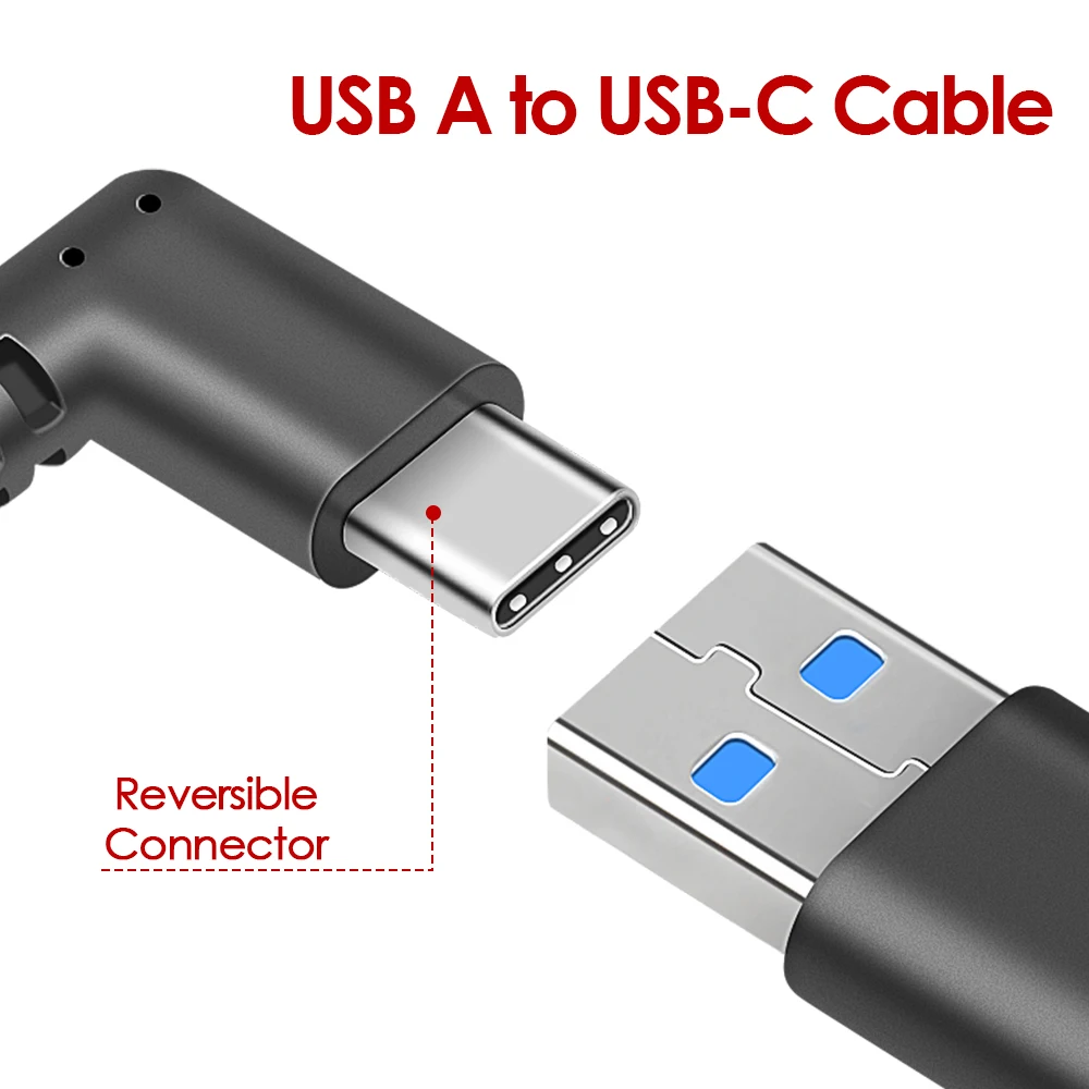 Новинка 5 м высокоскоростной USB 3. 0 Type-C кабель для передачи данных Oculus Quest Link