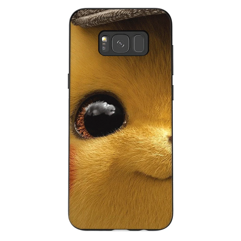 Чехол для телефона для samsung J6 A70 A60 A50 A40 A20 A30 A10 A7 A6 A5 A3 A8 A9 крышка Пикачу