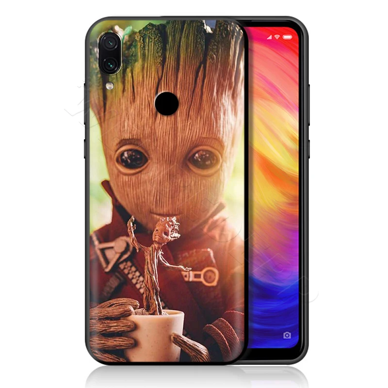 3 Хранители Groot чехол с принтом Marvel для спортивной камеры Xiao mi Red mi Note 8 mi, возраст 3, 6, 8, 9, A1 A2 A3 8A 6X9 T CC9 Lite SE Pro Max F1 10 - Цвет: 3