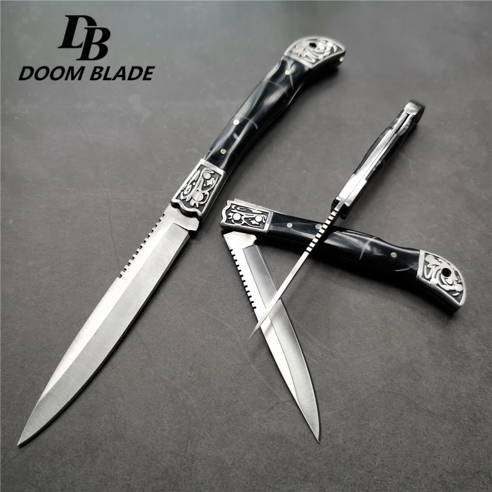 5,7 ''/7,3''/9 '') 55HRC s m l складной нож Мини Карманный Кошелек Брелок-нож для выживания EDC инструмент Резак Овощечистка