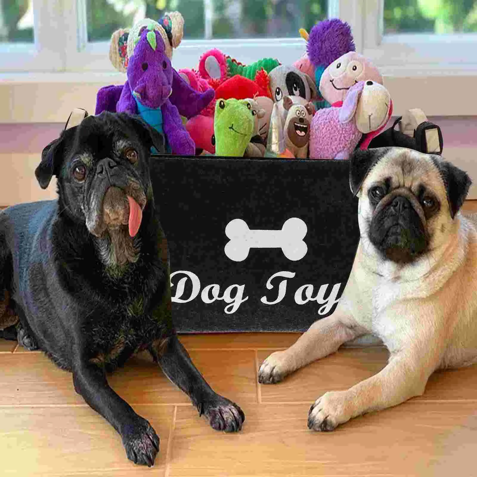 Multipurpose Pet and Accessories Storage Felt Basket Chest Organizer | Дом и сад