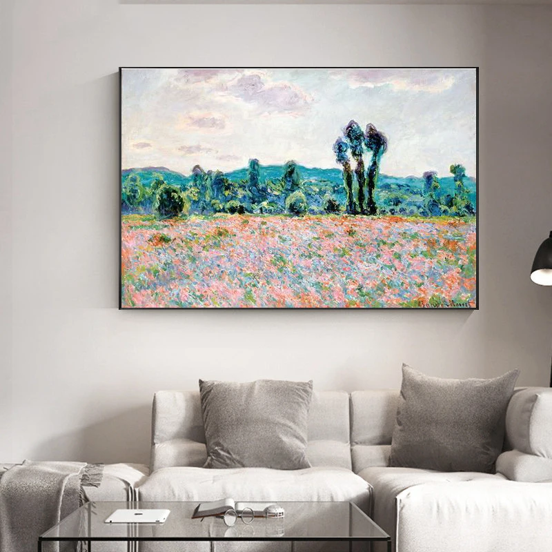 

Various Colorful Plants In The Field Scenery Canvas Painting Art Nordic Posters and Prints Wall Pictures for Living Room Decor
