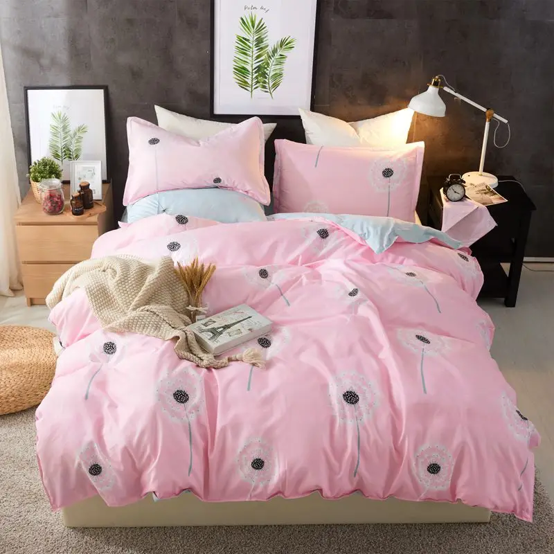 Adult Kids Boy Girl Soft Cotton Bedding Set New Fashion Bed Linen Single Twin Queen King Size 150x200 180x220 200x230 220x240 cm | Дом и сад