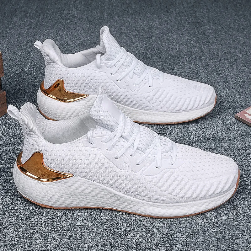 

Men Casual Shoes Sneakers Fashion Light Breathable Trainers For Sapato Man Leisure Black Mens Slip On Sports