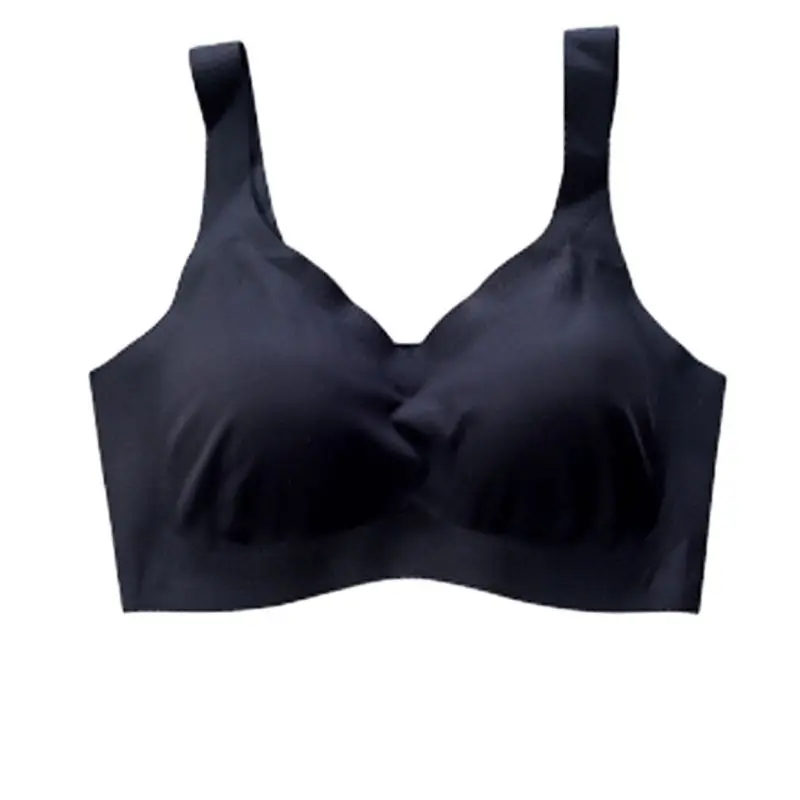 

Backstrom Womens Underwear Intimates No Rims Seamless Bra Top Push Up Sleep Vest-Style Beauty Back Bralette