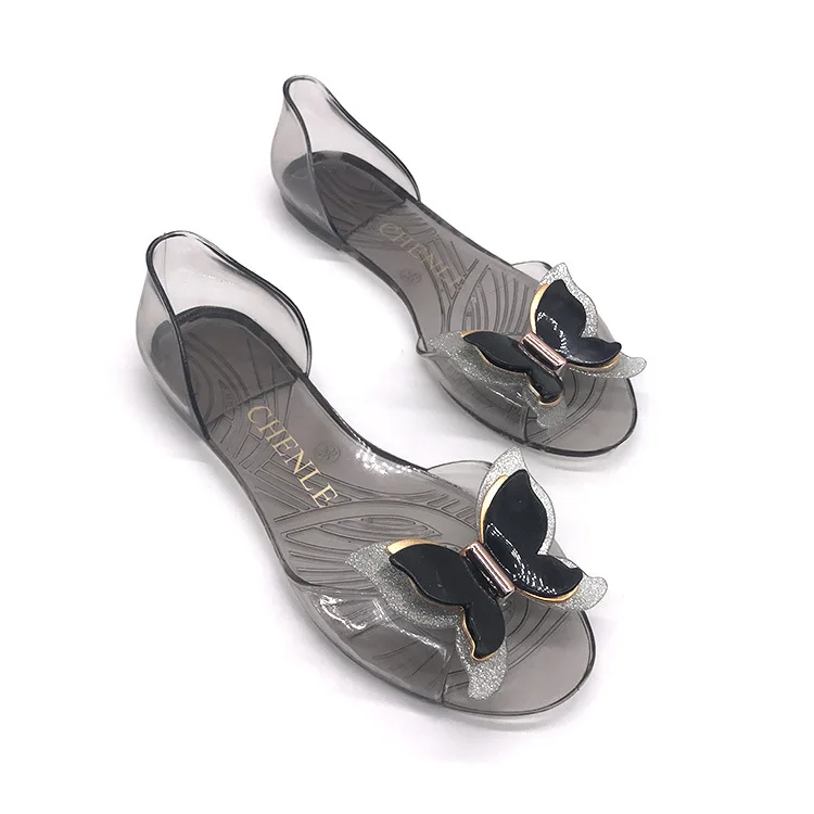 

2021 New Women's Sandals Jelly Bag with Bowknot Summer Korean Casual Fashion Women's Sandals sandals