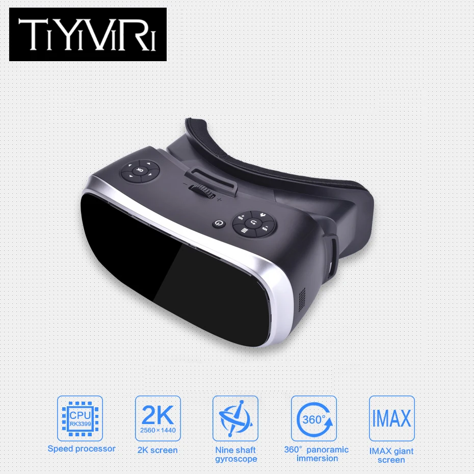 Все в одном гарнитура действия VR четырехъядерный Immersive 3D очки Виртуальная