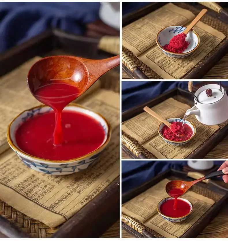 Polvo de Raspberry rojo liofilizado, polvo de Raspberry puro, extracto de polvo natural, esencia sin adici&oacute;n-5