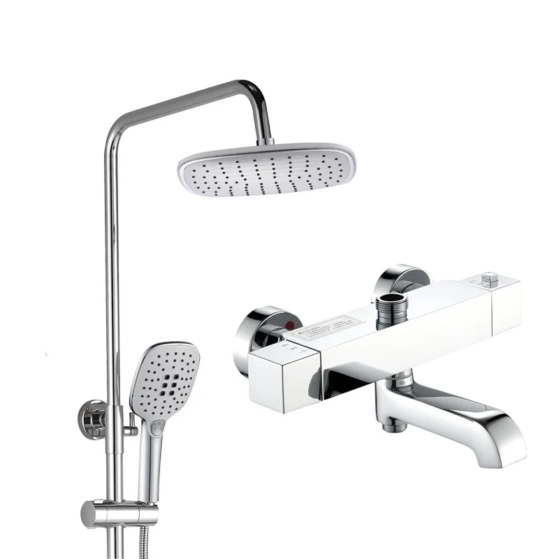 

Rapsel Brass Shower Tap With ABS Head Shower Set