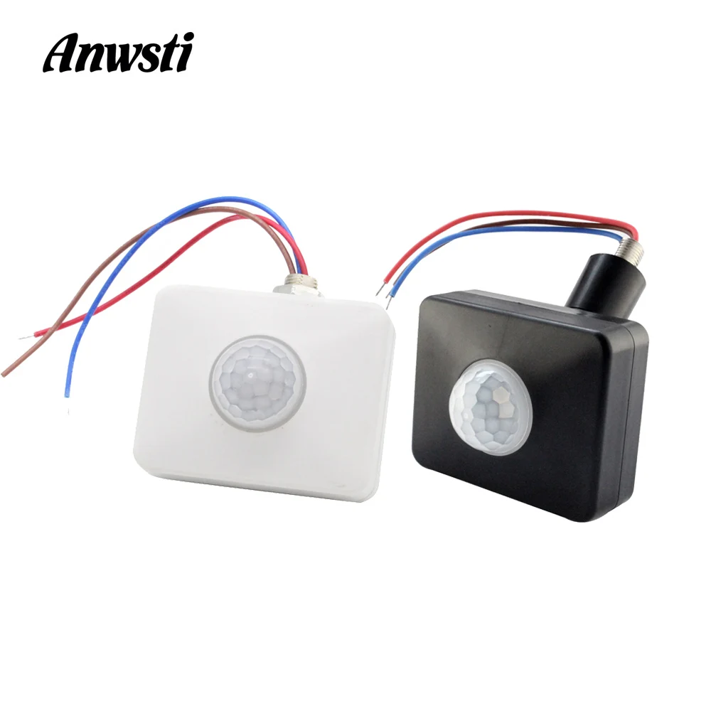 12V движения Сенсор 220V 110V PIR Автоматический Инфракрасный детектор таймер DC