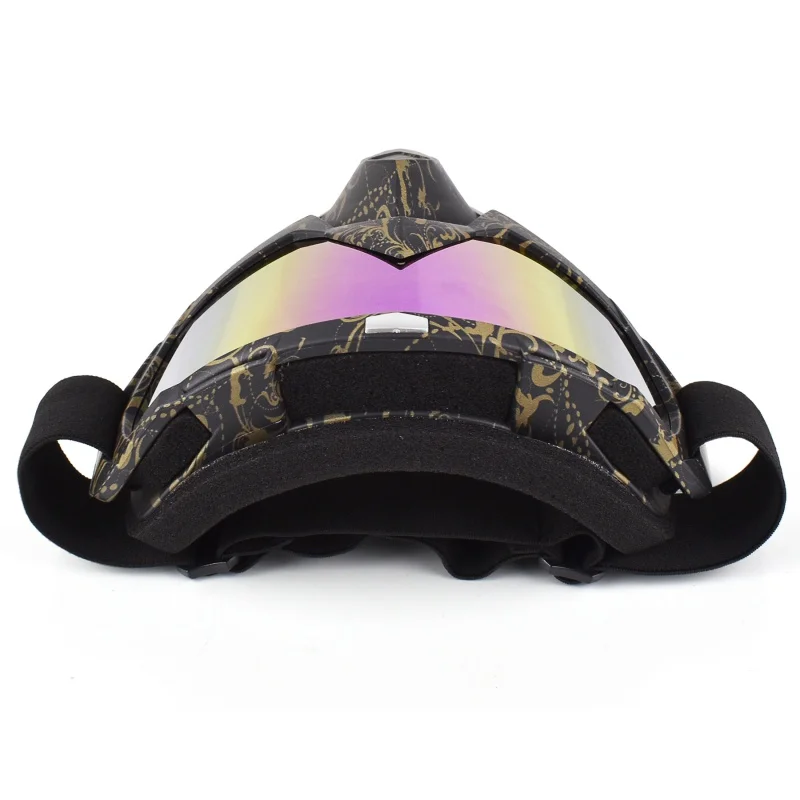 Practical Motorcycle Tactical Goggles Mask Wind Dust Proof Outdoor Sports Equipment Double Foam | Спорт и развлечения