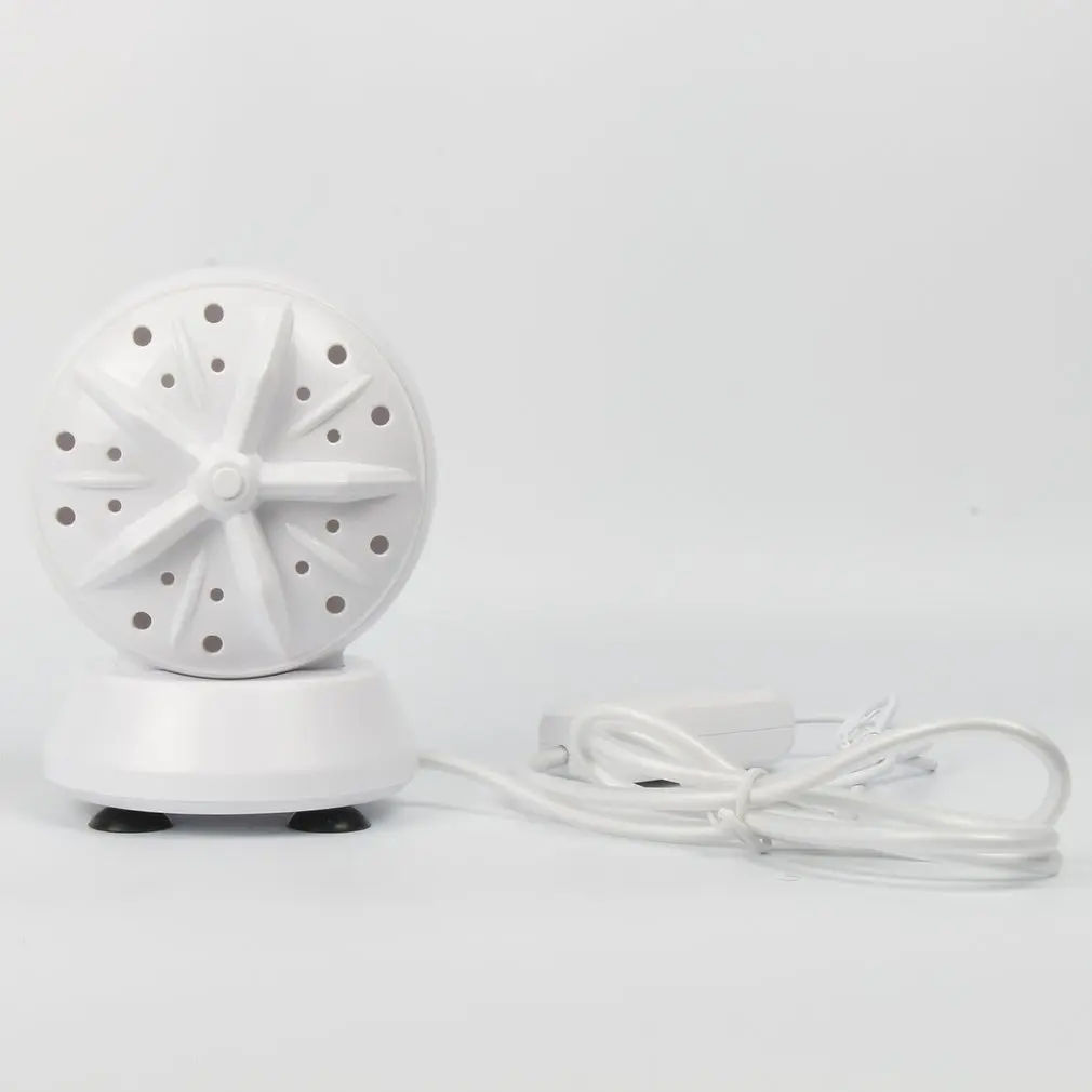

Mini Washing Machine Portable Removes Dirt Washer USB Cable for Travel Home Business Trip