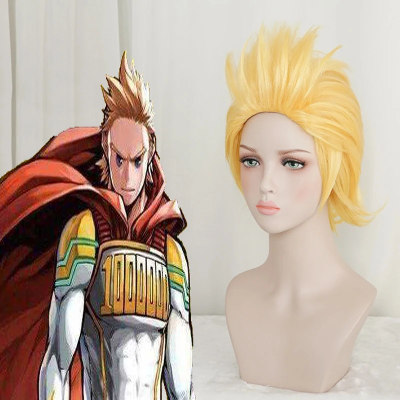 

Anime My Hero Academia Cosplay Wigs Mirio Toogata Cosplay Hair Wig Heat Resistant Synthetic Wig Halloween Party Boku no Hero Wig