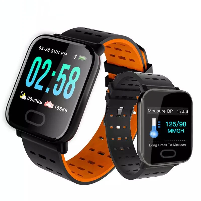 Новый умный Браслет пульсометр кровяное давление здоровые водонепроницаемые