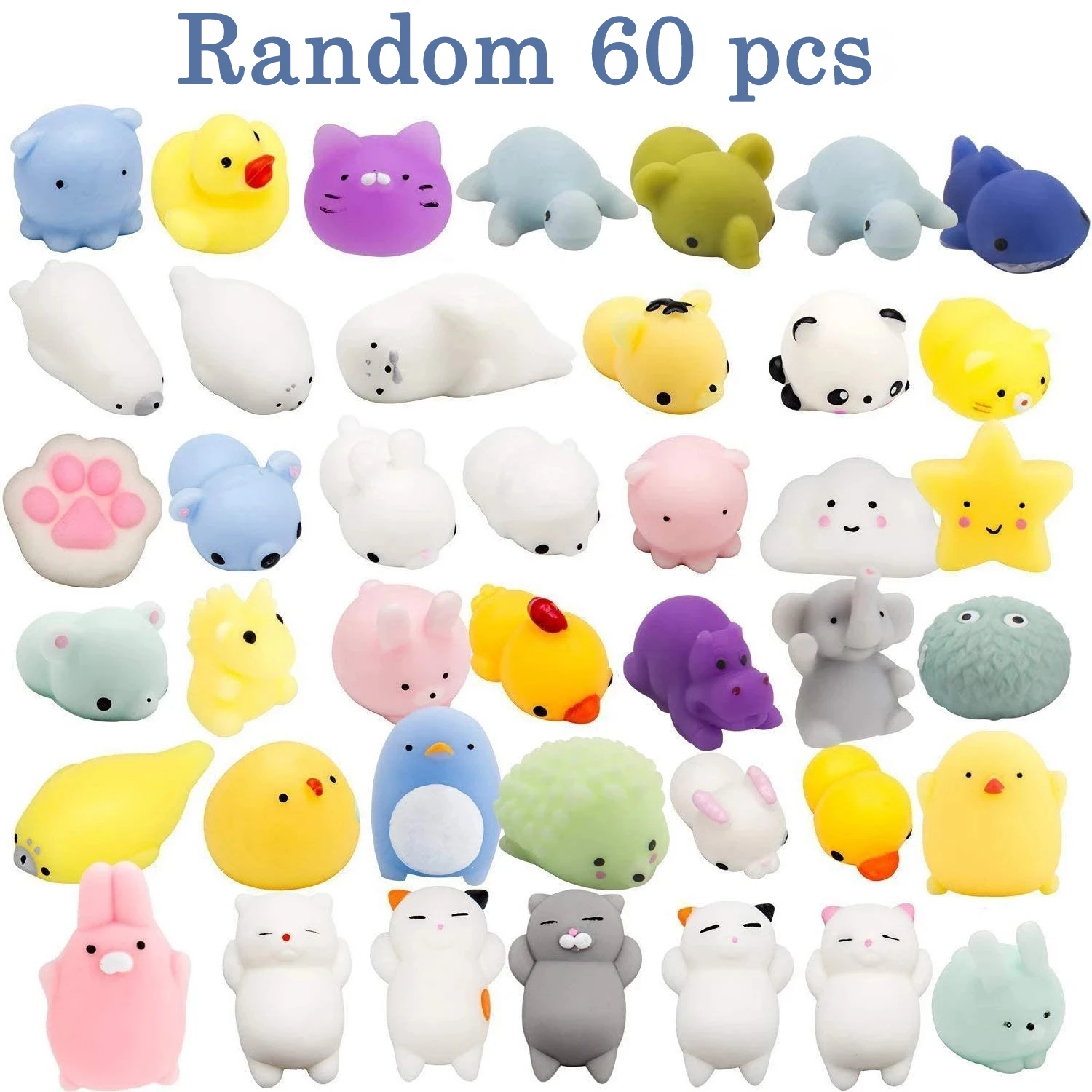 Сжимаемая игрушка милые животные антистрессовый мяч сжимаемые мочи развивающие