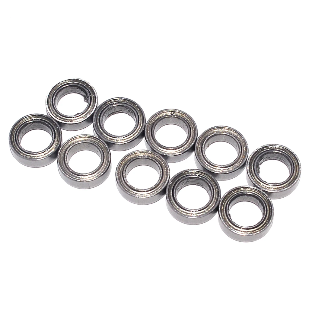 

10Pc Silver Rolling Bearing/Oil Bearing 8x5x2.5mm for 1/10 Traxxas Car