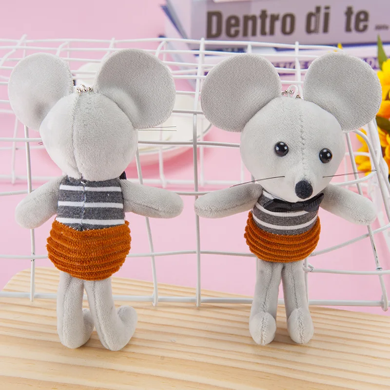 Милые мягкие плюшевые игрушки для детей новогодний талисман галстук-бабочка