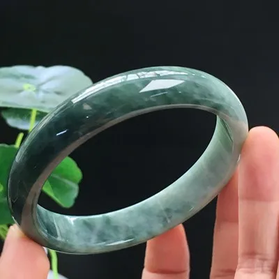 

Zheru jewelry Myanmar jade two-tone 54-64mm bracelet elegant princess jewelry for mother and girlfriend