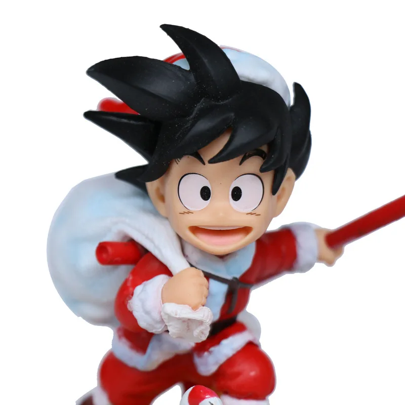 Драконий жемчуг Рождество Дети Сон Гоку на сальто облака ПВХ фигурку Модель
