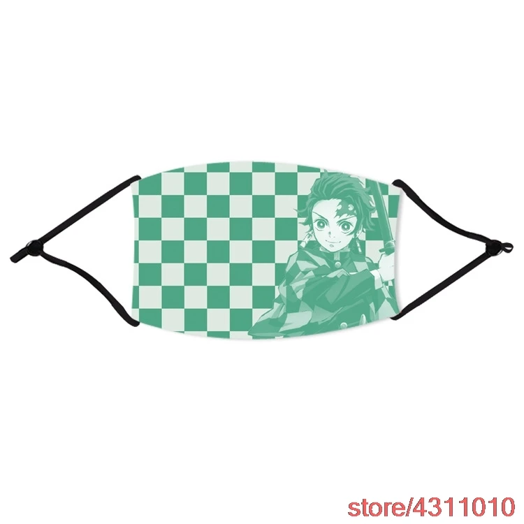 Аниме-маска Kimetsu No Yaiba маска для Slayer аксессуары хлопковая с принтом взрослых