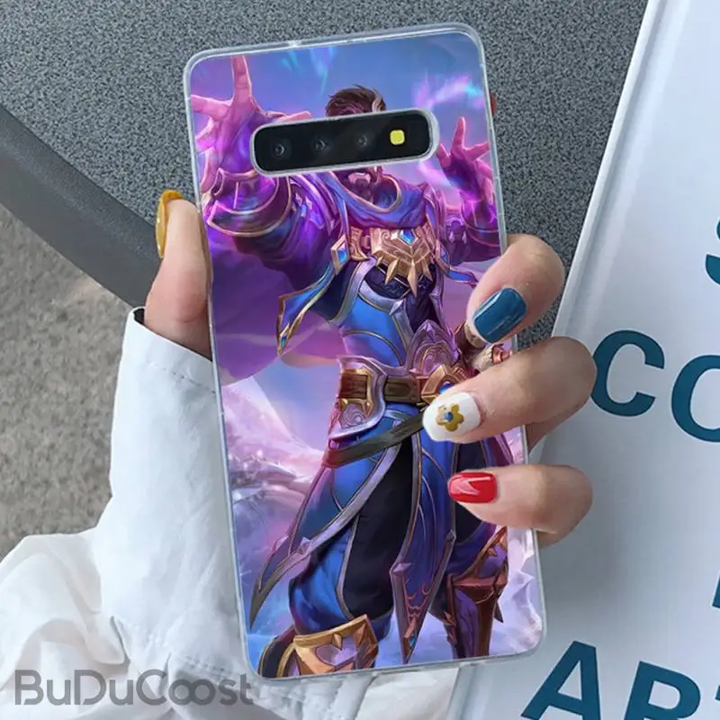 Mantrn популярный мягкий черный чехол для телефона Warcraft Samsung S5 6 7 8 9 10 S8 S9 S10 plus S10E lite