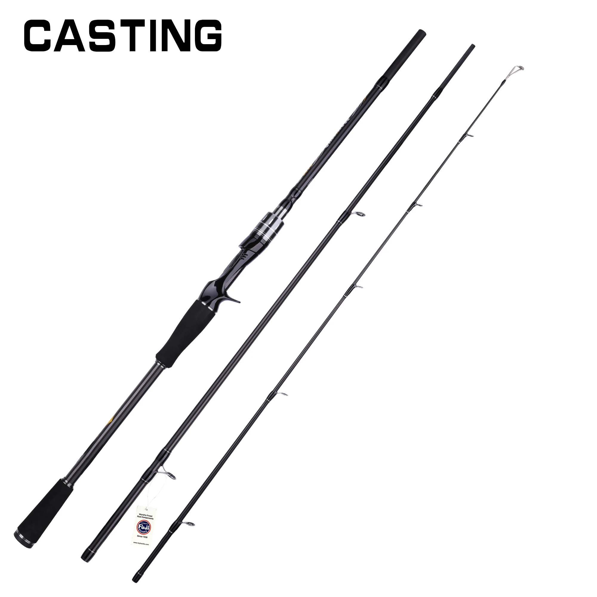 MIFINE MAXIMUS Spinning Bait Casting Lure Fishing Rod 30T Carbon FUJI Guides 3-50gML/M/MH Contain 1.68m To 3.00m Travel Pole