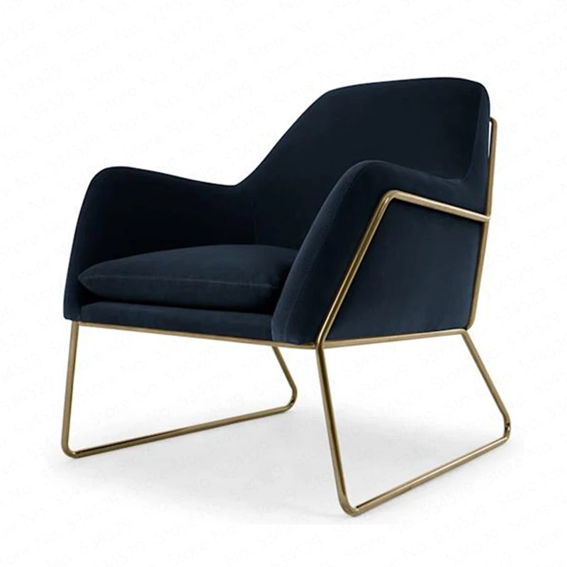 B ленивый скандинавский Одноместный сетчатый Красный Железный креативный