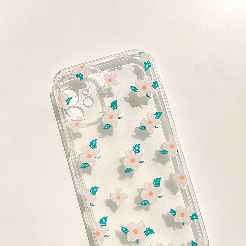 

IPhone 11 transparent full package 12PROMAX Apple cover 7/8 suitable for XS painted TPU soft
