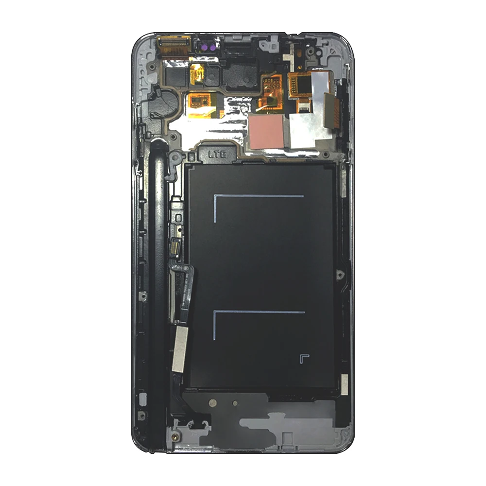 100% рабочий ЖК дисплей для Note 3 N9005 N9000 N900A протестированная Рабочая рамка сенсорный