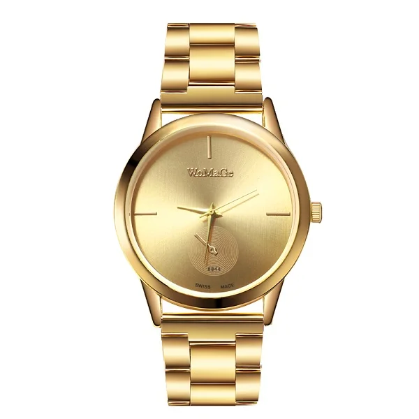 038844gold Часы женские роскошные женские золотые часы модные женские кварцевые женские часы из нержавеющей стали montre femme reloj mujer - Цвет: 038844gold