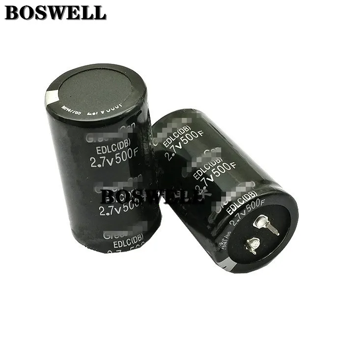 2.7v500f ultra farad capacitor 2.7v500f 35*60 automobile capacitor 2.5v500f