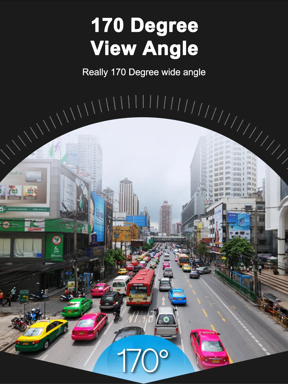 Автомобильный видеорегистратор 4K 2160P gps WiFi ADAS Dash Cam с двумя объективами 1080P+ 1080P автомобильная камера
