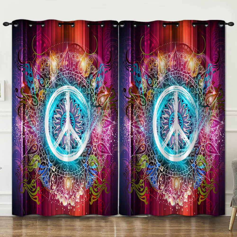 Национальный стиль украшение для спальни гостиной занавески фон ткань розовые