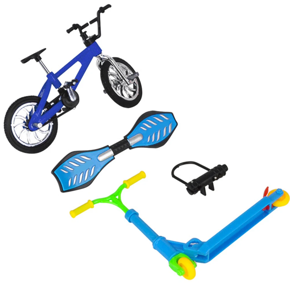 Мини-скейтборд для пальцев пластиковая накладка игрушки скутер пальца кататься