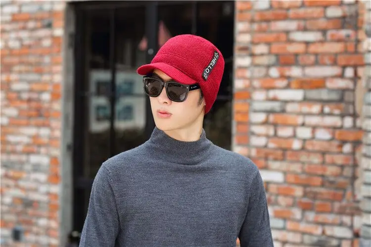 Зимние шапки Skullies Beanies, зимние шапки бини для мужчин и женщин, шерстяной шарф, шапки, Балаклава, маска, шапка, вязаная шапка, новинка