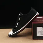 Кеды jkm9 мужские на плоской подошве, холщовые кроссовки, повседневная обувь для прогулок, на шнуровке, однотонные, черные белые красные, 2021