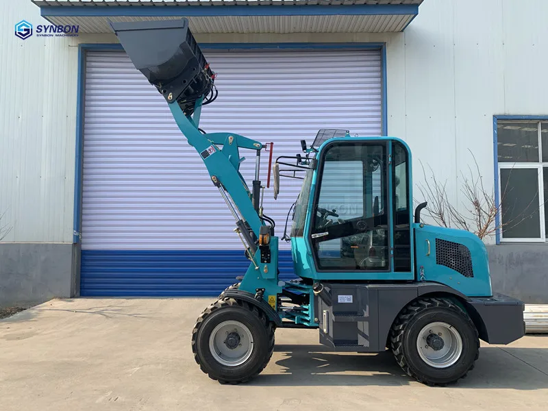 SYNBON Новый мини фронтальный погрузчик фермы садовый вес нагрузки 8000 кг |