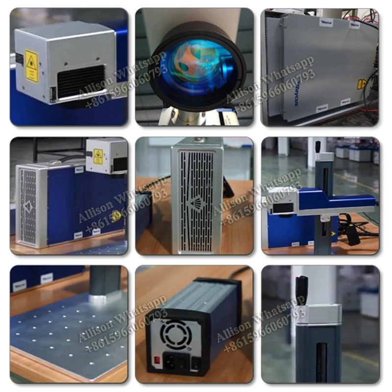 Мини 20 Вт лазерная маркировочная машина Raycus волоконно-оптическая для маркировки