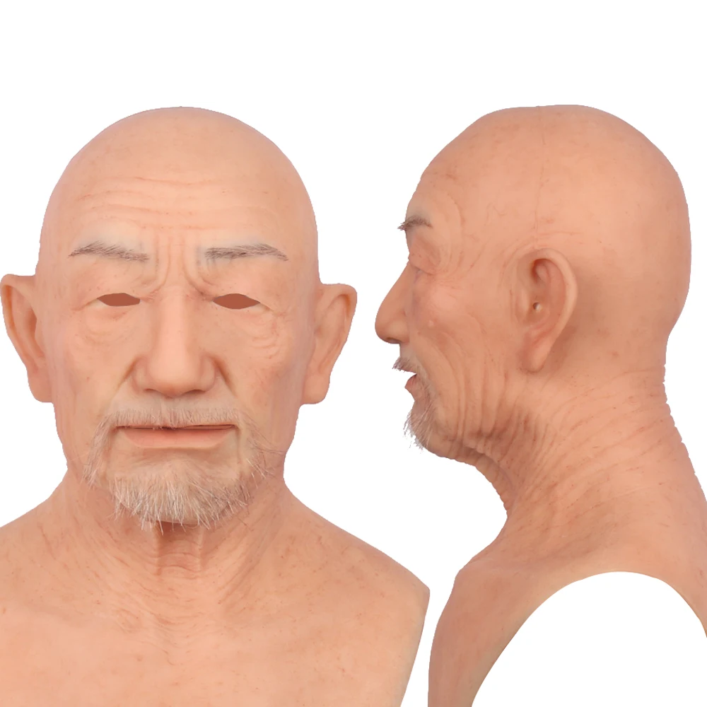 Азазель высококачественные реалистичные силиконовые маскарадные маски до шеи