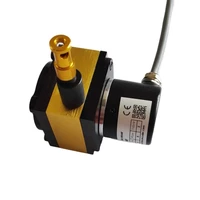string pot potentiometer type 1000mm range draw wire displacement sensor 12v 24v supply linear rope encoder
