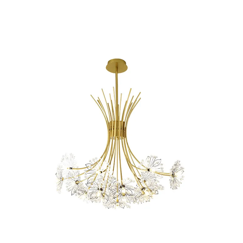 

Nordic LED Chandelier Dandelion Tree Branch Decorative Firefly Hanging Lamp Decor Living Room Bedroom Lustre Suspension Fixture