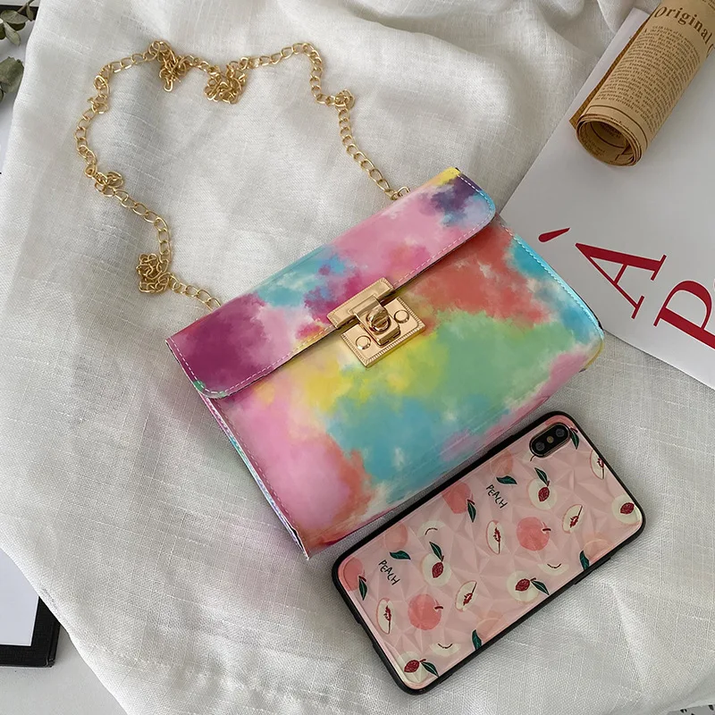 Новинка модные женские сумки-мессенджеры OkoLive недорогая сумка цвета радуги из