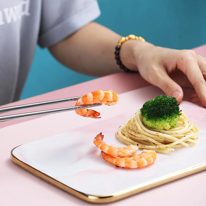 EIMAI китайские металлические палочки для еды 304 из нержавеющей стали портативные