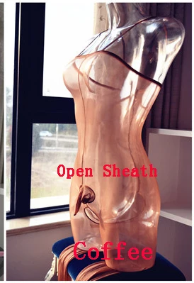 coffee open sheath Мужские обтягивающие колготки с открытой промежностью, колготки для геев, для взрослых, для мужчин, закрывают открытый пенис, облегающие чулки, носки, Экзотическая одежда - Цвет: coffee open sheath