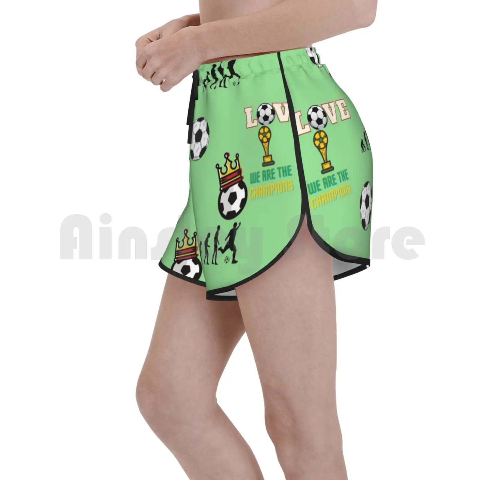 Европейский футбольный игрок наклейка пакет плавать шорты Футбол идея